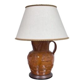 Vintage European Pitcher Table Lamp. Original Price: $600