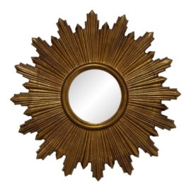 1930s The Stalls Art Deco Vintage Sunburst Wall Mirror