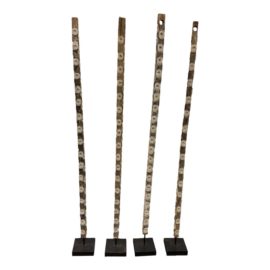 19th Century Oyster Sticks + Stands, Set of Four. Original Price: $1,200