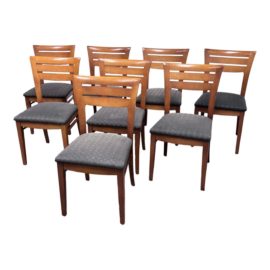 Late 20th Century Loewenstein Dining Side Chairs, Set of Eight