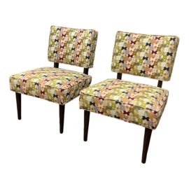 Room & Board GiGi Lounge Chairs, a Pair. Original Price: $2,400