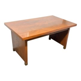 Antique Bookmatched Mahogany Writing Desk