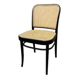 Josef Hoffman for Ton Model 811 Caned Side Chair. Original Price: $795