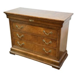 Late 20th Century Henredon Charles X Single 4 Drawer Dresser
