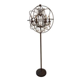 Timothy Oulton Gyro Crystal Floor Lamp. Original Price: $1,895