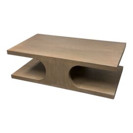 NEW Brownstone Rectangular Palmer Driftwood Coffee Table. Original Price: $2,840