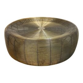 Arteriors Hadrien Aged Bronze Coffee Table. Original Price: $1,850