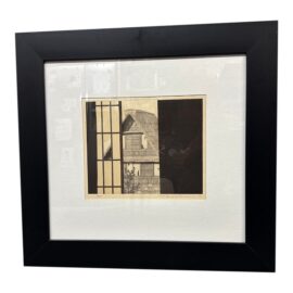Circa 1973 Ryohei Tanaka "From the Shoji Window" Ltd Edition Print 72/100
