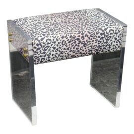 NEW DWM Maloos Custom Design Claudia Bench + Lucite Legs. Original Price: $2,600
