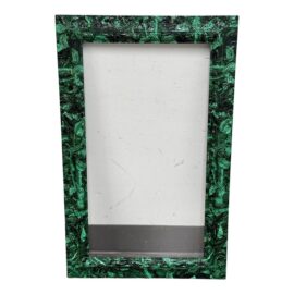 NEW DWM Maloos Custom Design Carved Wood Malachite Finish Frame. Original Price: $450