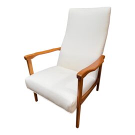 Mid Century High Back Armchair