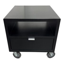 Room & Board Linear Collection Rolling End Table