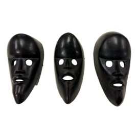 African Dan Masks, Set of Three