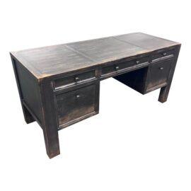 Pottery Barn Dawson Weathered Office Desk. Original Price: $1,700
