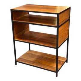 Crate & Barrel Knox Walnut Display Cabinet. Original Price: $800