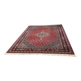 8ft 9in X 12ft Kashan Hand Knotted Wool Persian Area Rug