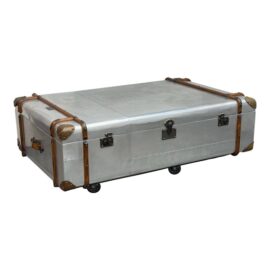 Timothy Oulton’s for Restoration Hardware Richards Trunk Coffee Table. Original Price: $3,025