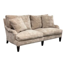 Lee Industries Custom Rolled Arm Sofa Loveseat. Original Price: $4,510