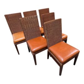 Ethan Allen Shiloh Dining Chairs, Set of Six