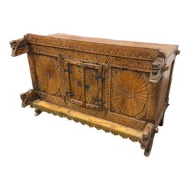 Antique Spanish Colonial Storage Credenza