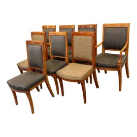 Century Furniture for Hickory Dining Chairs, Set of Eight
