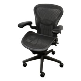 Herman Miller Aeron Size A Black Task Chair. Original Price: $950