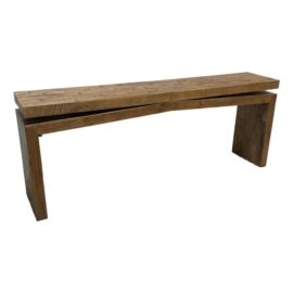 NEW Four Hands Matthes Reclaimed Pine Console Table. Original Price: $900