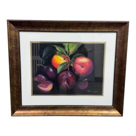 Alice Guo Still Life in Bronze Frame of Hanging