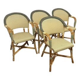 Maison Drucker Bistro Chairs, Set of Four