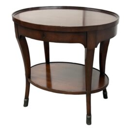 Circa 1990's Milling Road for Baker Furniture Collection Side Table