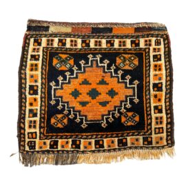 1ft 7in X 2ft Traditional Handmade Wool Prayer Rug
