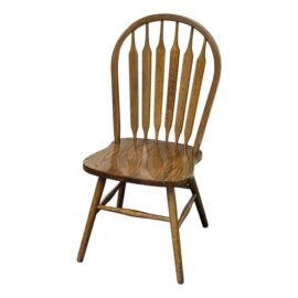 Circa 1980's Bent Paddleback Deluxe High Back Side Chair