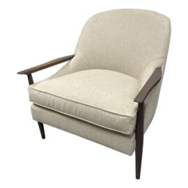 NEW Mid Century Modern Custom Made Lounge Chair. Original Price: $1,850