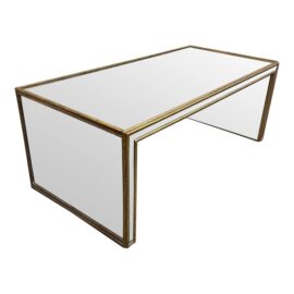 Wisteria Antique Mirror Glass Coffee Table
