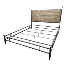 California King Ethan Allen Lincoln Bed Frame. Original Price: $3,050