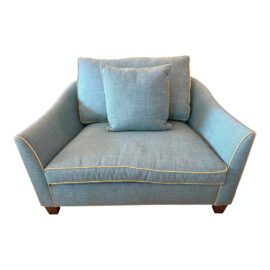 Lee Industries Custom No. 3112 Chair and a Half. Original Price: $4,500