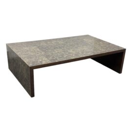 NEW Roman Thomas Custom Design Plateau Mica Coffee Table. Original Price: $9,600