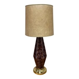Vintage Ceramic Glazed Table Lamp