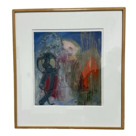 Circa 1992 Florence Yoshiko Montgomery "Disguises", Signed + Dated