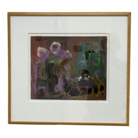 Circa 1992 Florence Yoshiko Montgomery "Mourning & Celebration", Signed + Dated