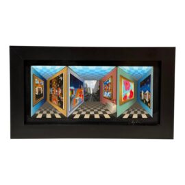 Circa 2010 Dominic Pangborn New Dimension-Art in Motion Giclee Print, Signed + Certificate. Original Price: $7,950