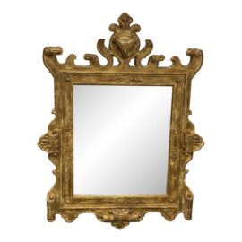 Circa 1996 Artifacts International Ancient Ruin Finish Wall Mirror