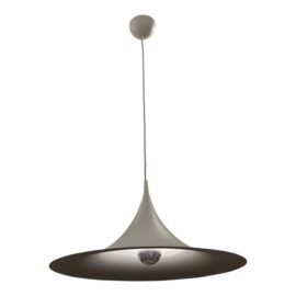 G U B I Large Semi Matte White Pendant. Original Price: $800