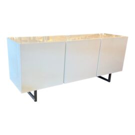 Calligaris Horizon White Lacquer Credenza. Orig. Price $2,700