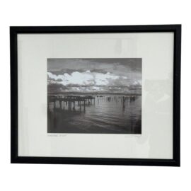 Circa 2005 Ravi Anand " Rainclouds Sf" Framed Photograph + Signed