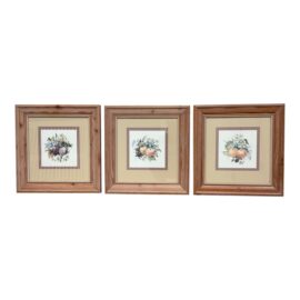 Marilyn Simandle Fruit Prints, Set of Three