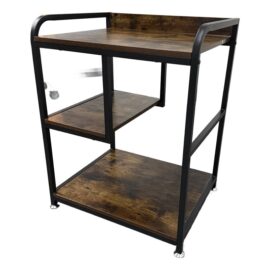 Industrial Style Tiered Printer Stand