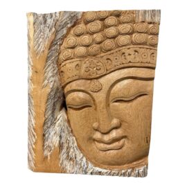 Buddha Wood Wall Carving. Original Price: $120