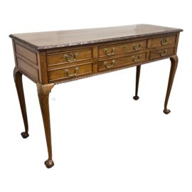 George II Style Mahogany Console Table