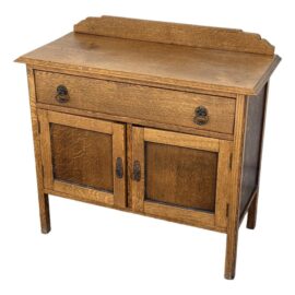 Antique Oak Wash Stand